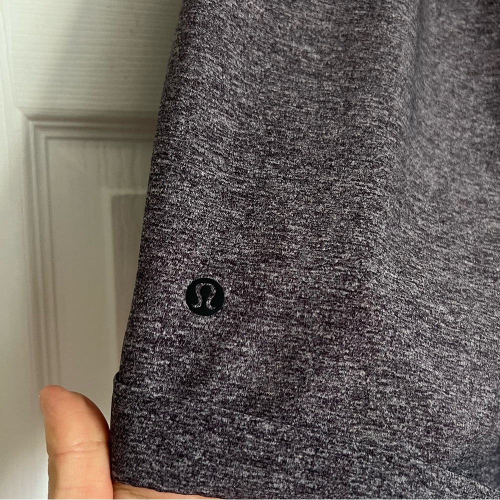 Lululemon Spring Break Away Short *4-way Stretch 3" Heather Lux Multi Black Sz 6 - Picture 8 of 9